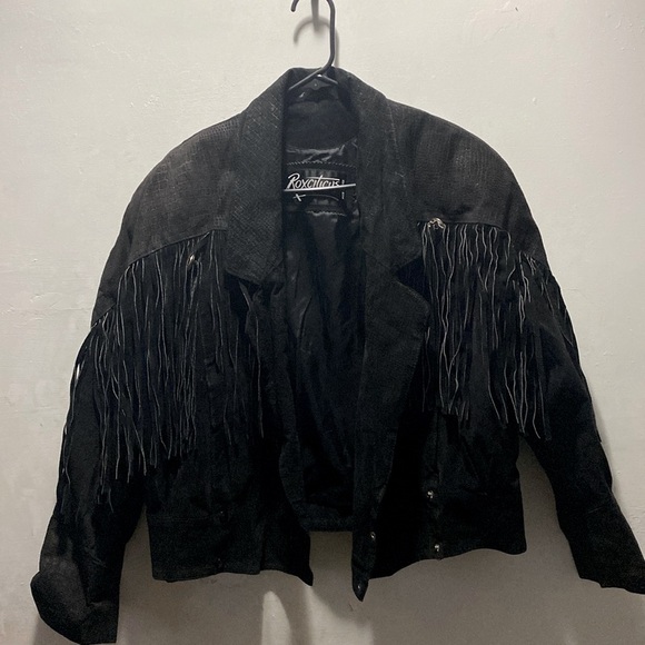 Roxciticus Jackets & Blazers - Roxciticus western suede fringe jacket